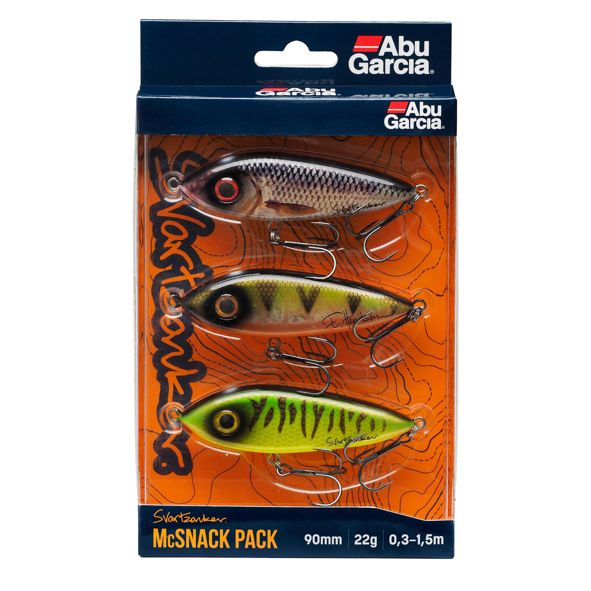 Abu Garcia Svartzonker McSnack Pack (3 stuks) aanbieding
